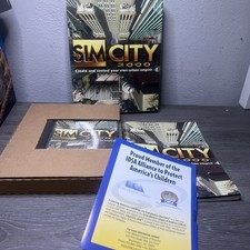 Simcity 3000 big box completo - simcity,