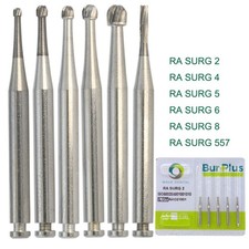 Chiusura a scoppio in carburo dentale Wave chirurgica orale gambo lungo 26 mm per angolo di contrasto