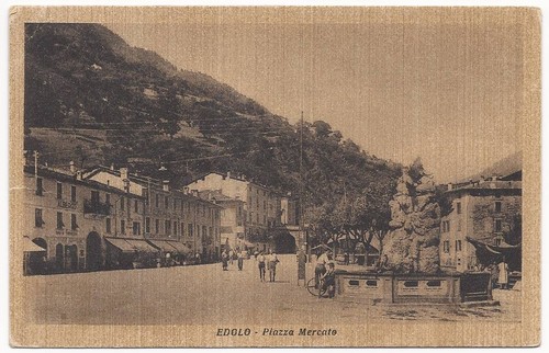 Edolo piazza mercato - edolo,