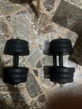 Manubri  Palestra 20 kg ( 10kg x manubrio)