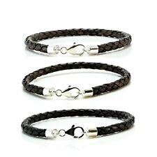 Da Uomo Pelle Bracciale-Grosso