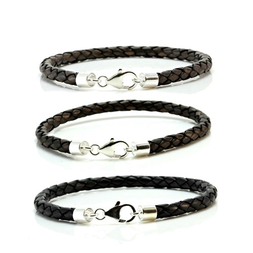 Uomo pelle bracciale grosso - da,