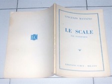 Vincenzo Mannino LE SCALE PER PIANOFORTE - Curci 1982 Metodo