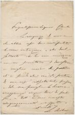 "La Vispa Teresa" poesia, lettera autografa dello sconosciuto autore