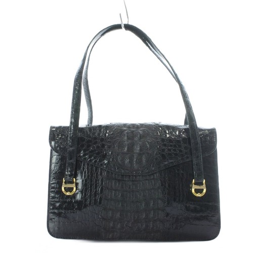 Gucci croco leather black - gucci,