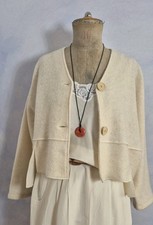 Giacca di lana Hopsack taglia