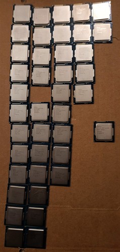 Lotto cpu intel core - di,