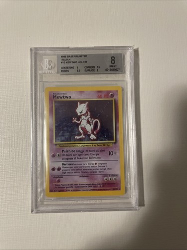 Mewtwo holo unlimited 102 - holo, r