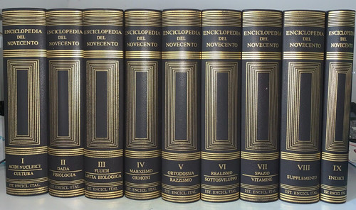 Enciclopedia del novecento - enciclopedia,
