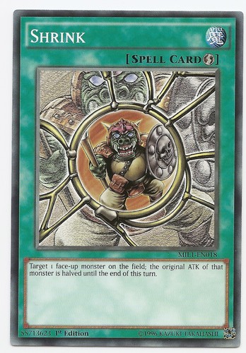 Shrink mil1 en018 oh - shrink, yu-gi-oh