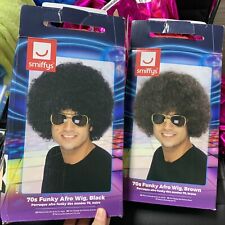 Parrucca afro funky berretto