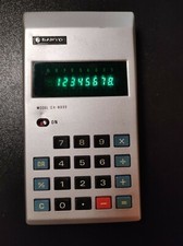 Calcolatrice Sanyo CX 8022