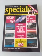 rivista speciale CD 1991 un'edizione dedicata ai lettori CD e Software Musicali