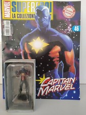 MARVEL LA COLLEZIONE UFFICIALE N° 46 CAPITAN MARVEL STATUETTA + FASCICOLO