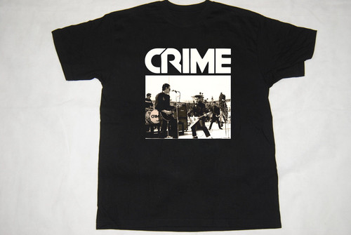 Nuovo camicia crime - crime, nera