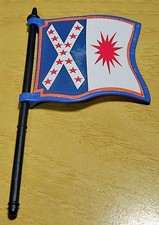 PLAYMOBIL BANDIERE: CAVALLERIA della VIRGINIA - COME DA FOTO