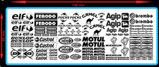 SPONSORS waterslide DECALS