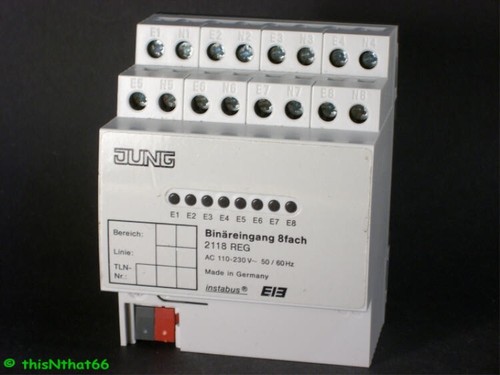Jung 2118 reg - eib, knx