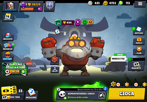 Account brawlstars 38k - da,