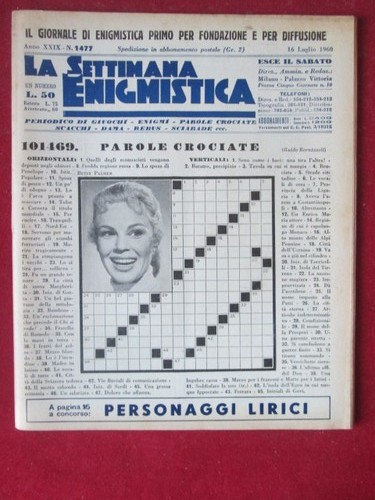Settimana enigmistica 1477 - enigmistica,