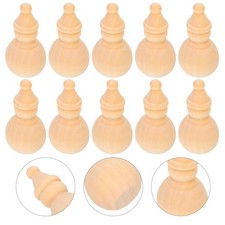  10 Pcs Bambole Legno Peg Lavoretti Con Pupazzi Di Neve Fai Da Te