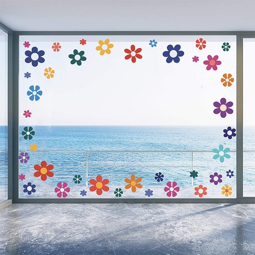 Pezzi adesivi floreali - 4,