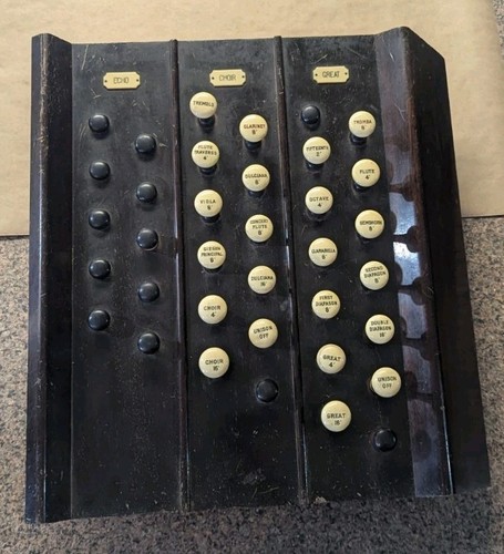 Console vintage organo canne - vintage,