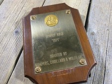 Targa da appendere in legno