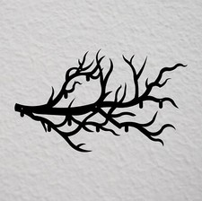 Appendiabiti da parete in metallo "Ramo d'albero" appendiabiti da parete, ganci da parete