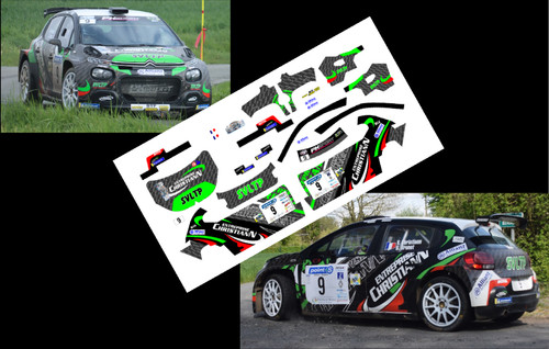 Decals citroën c3 - 1/43],