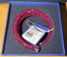 Bracciale doppio fucsia