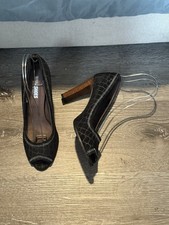Scarpe nara nere pelle - nara, in
