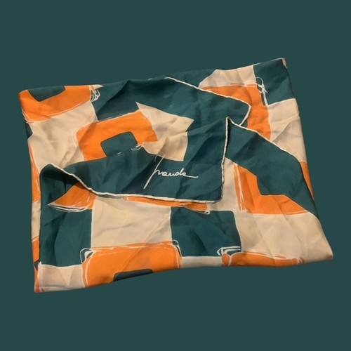 Sciarpa seta geometrica mod