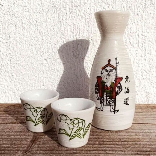 Sake bottiglia vintage - bottiglia, tokkuri