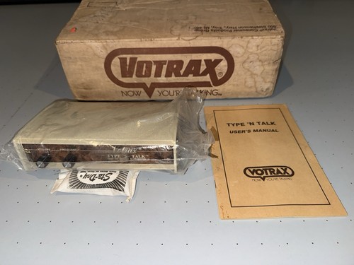 Sintetizzatore vocale vintage