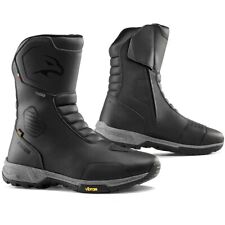 STIVALI BOOTS MOTO FALCO WARDEN TOURING IMPERMEABILI D3O NERO TG 45