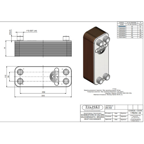 Scambiatore calore 20 - calore, a