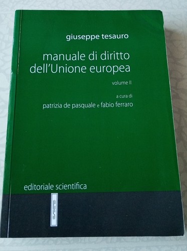 Manuale diritto dell unione - di, dell'unione