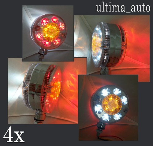 12v laterale ambra bianco - 12v,