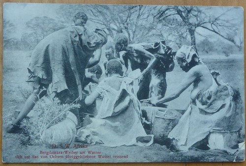 Cartolina bergdamara donne - cartolina,