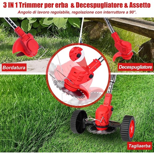 Decespugliatore batteria - a,