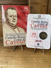 2 EURO ITALIA 2010 CAVOUR FDC