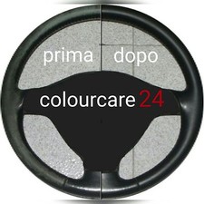 Kit Ritocco Volante in Pelle Rinfresca NERO Interni Alfa Romeo 916 Spider GTV