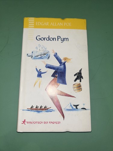 Book libro gordon pym - book, edgar