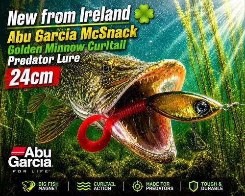 Nuova esca abu garcia golden - nuova,