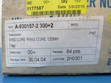 ARNEG A-930157-2 3B0+3 quantità di 2 per lotto MAG CORE RING CORE 125MH