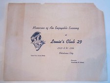 4 VINTAGE SUPPER CLUB