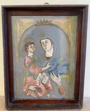 dipinto su vetro. molto