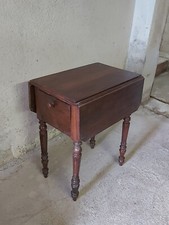 Tavolino portalavoro comodino francese originale antico salotto camera