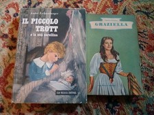 Vintage Ragazzi Piccolo Trott Lichtenberger + Graziella Lamartine Mursia Anni 60